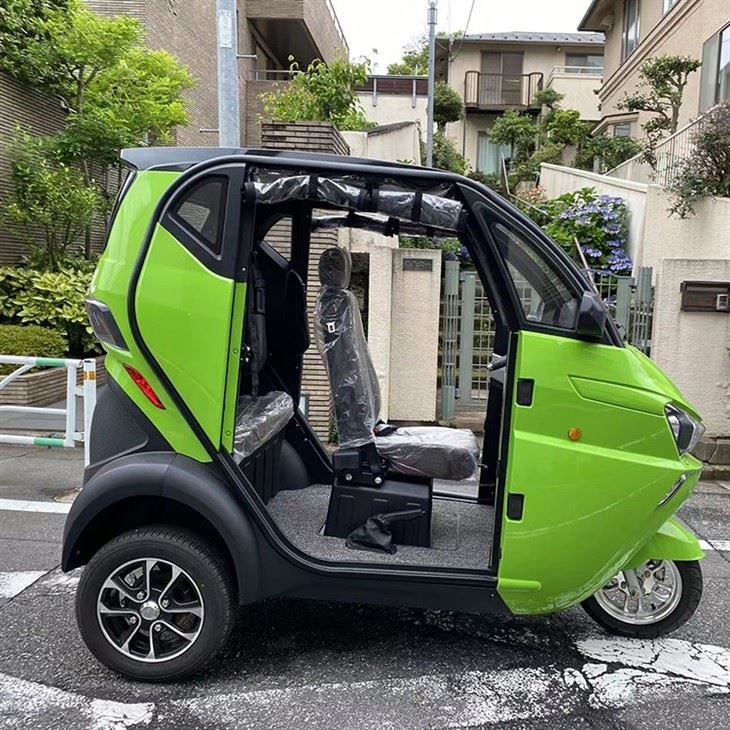 2 Seats Electric Tricycle, CE 3 Wheels Auto Motorcycle Tuktuk